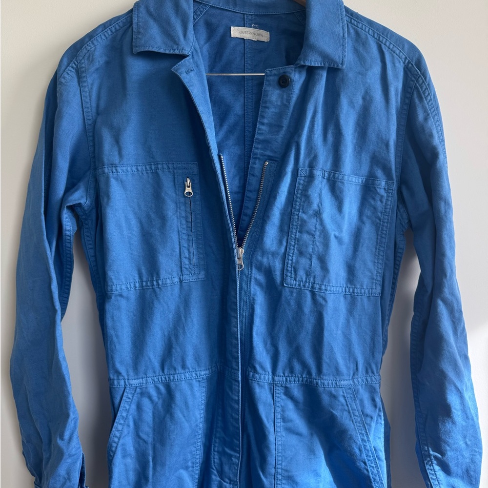 Outerknown Pitch Blue Station Jumpsuit